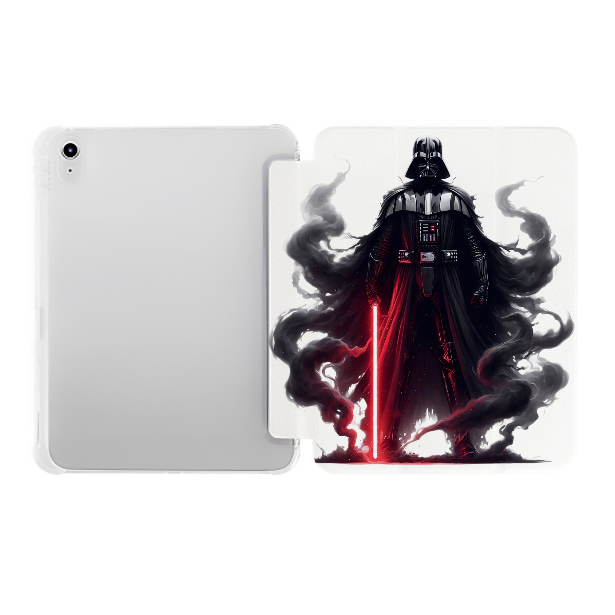 （画像用） スター・ウォーズ Star Wars IPad ケース ペン収納付き 三つ折りスタンド PUレザー×シリコン 対応機種9.5/10.5/10.9インチ